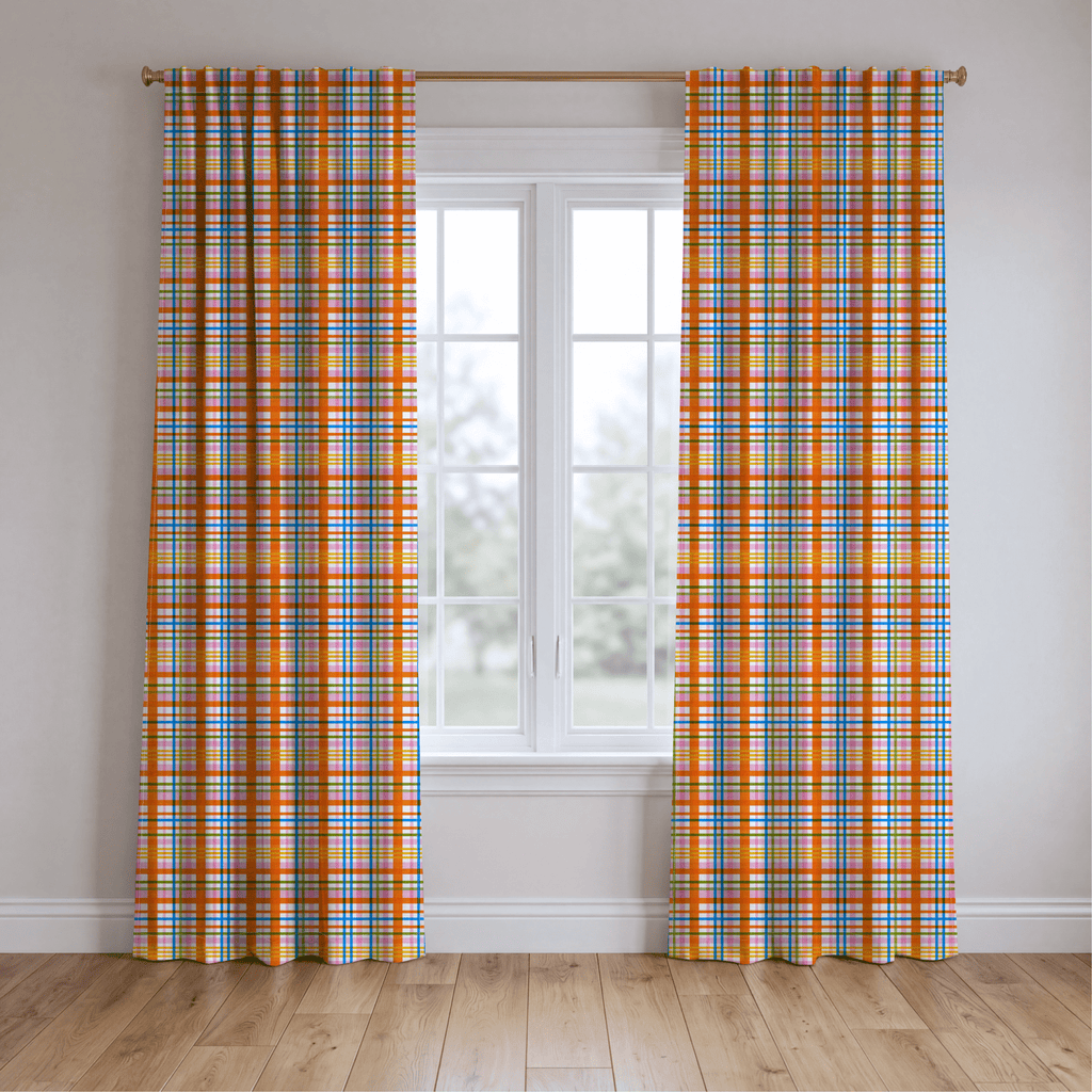 Picnic Pattern - Curtain Panel - The Drapery