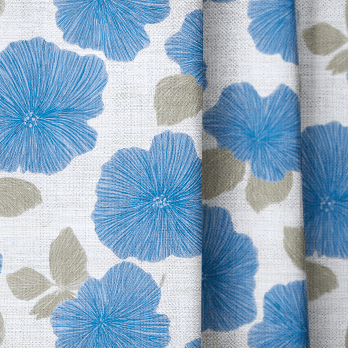 Pierce Blooms - Curtain Panel - The Drapery
