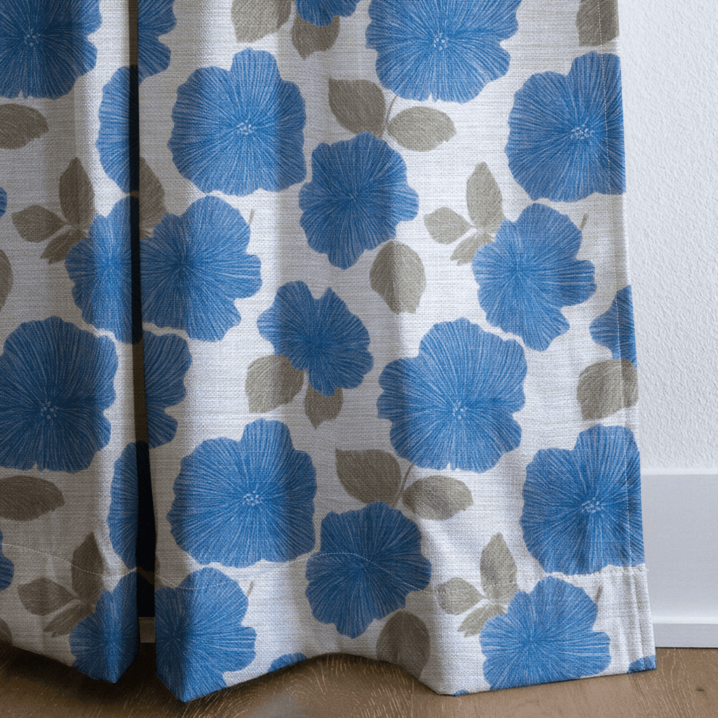 Pierce Blooms - Curtain Panel - The Drapery