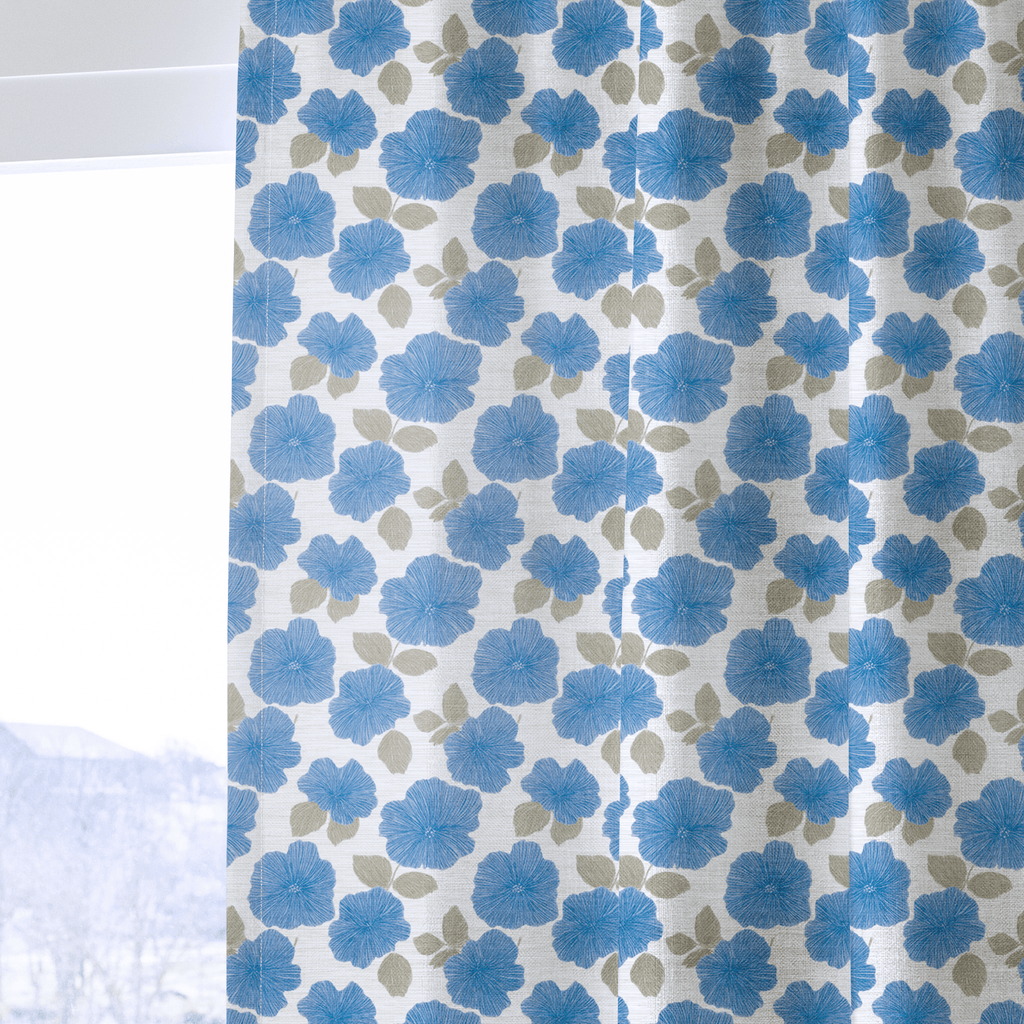 Pierce Blooms - Curtain Panel - The Drapery