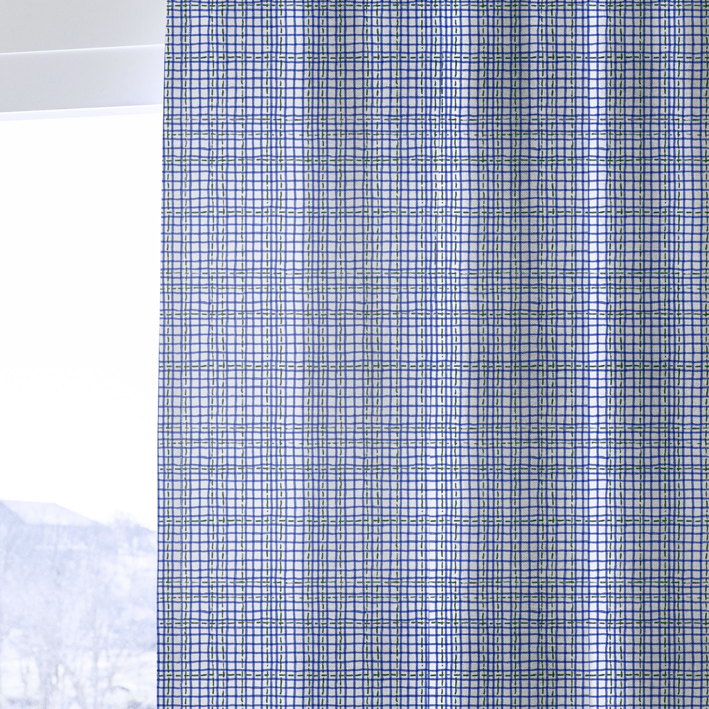Pierce Plaid - Curtain Panel - The Drapery