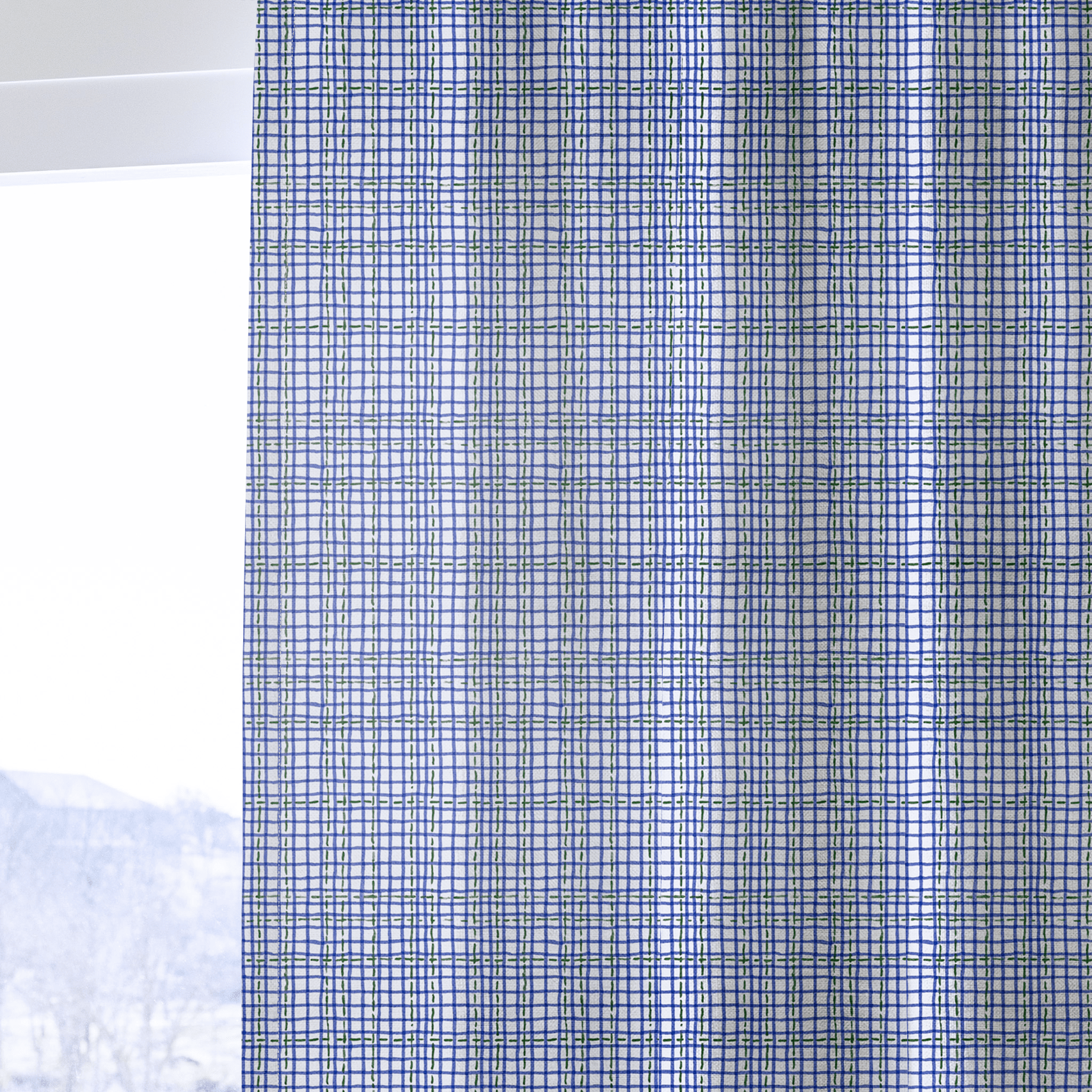 Pierce Plaid - Curtain Panel - The Drapery