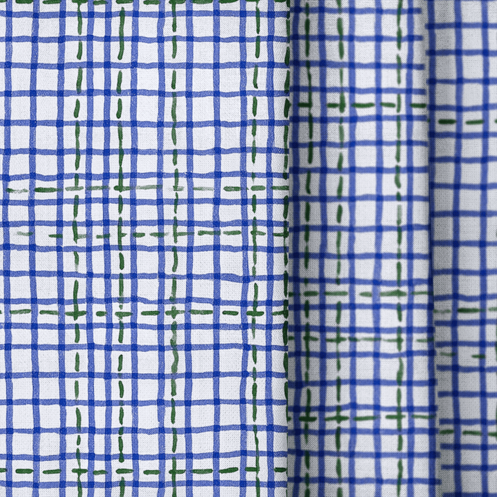 Pierce Plaid - Curtain Panel - The Drapery