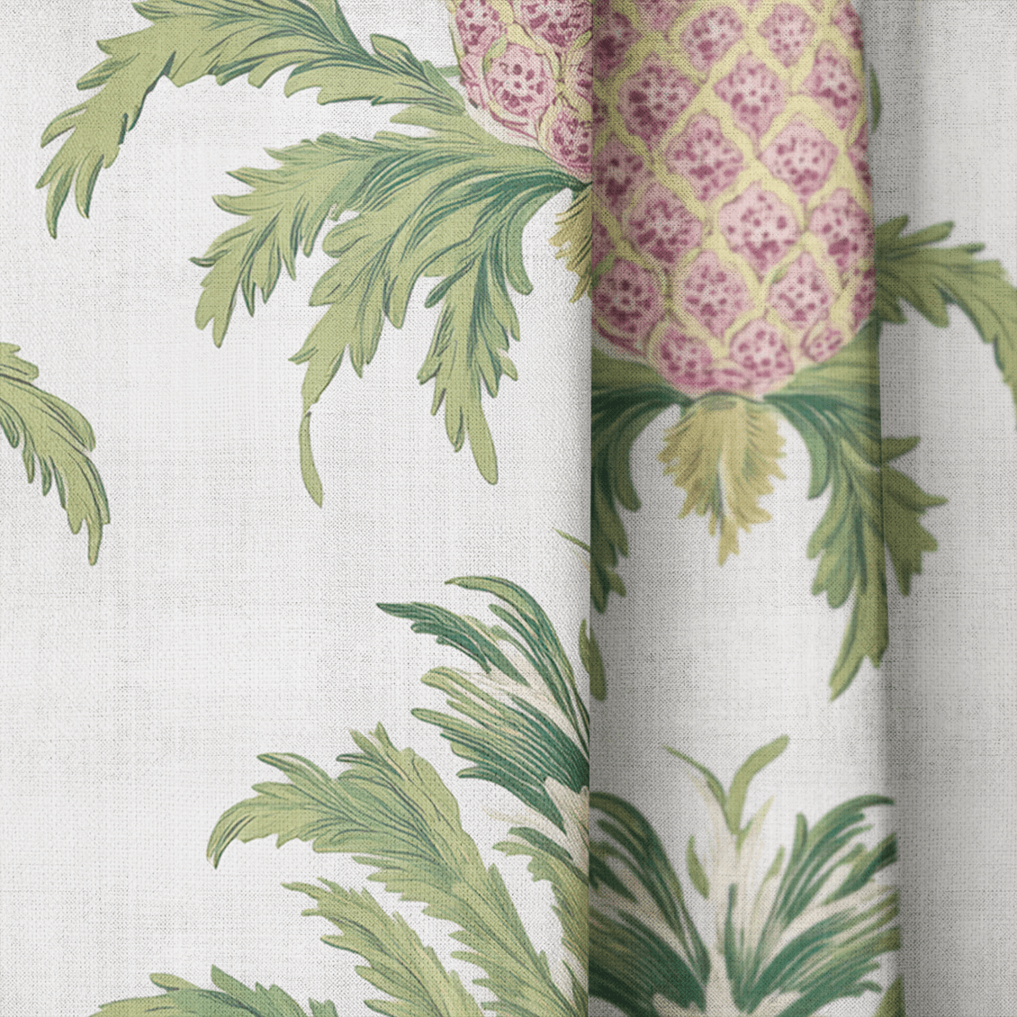 Pineapple Parade - Curtain Panel - The Drapery