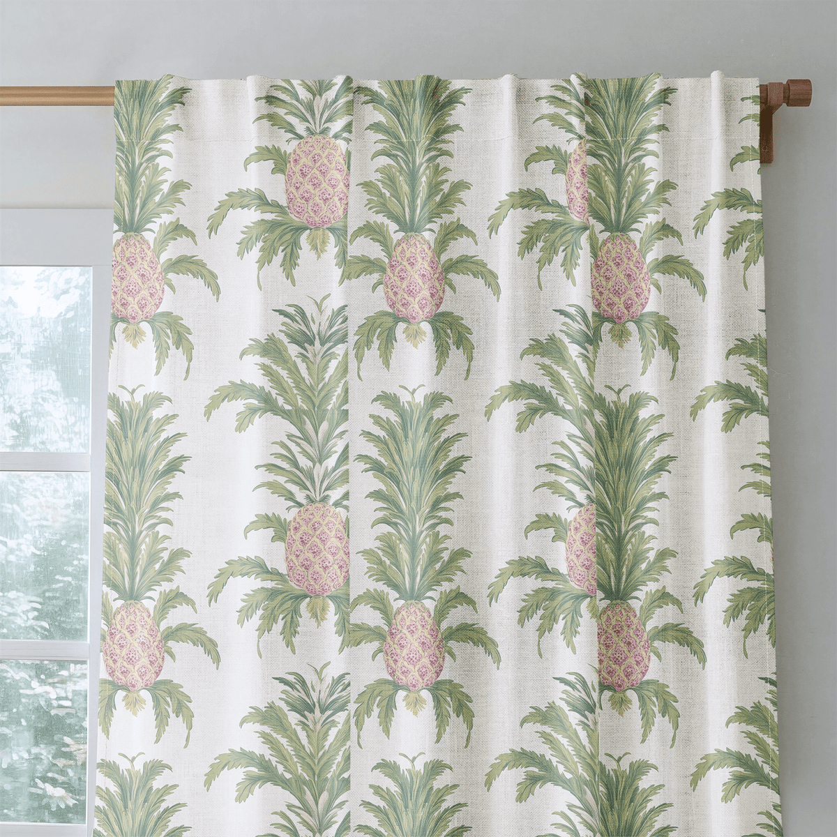 Pineapple Parade - Curtain Panel - The Drapery