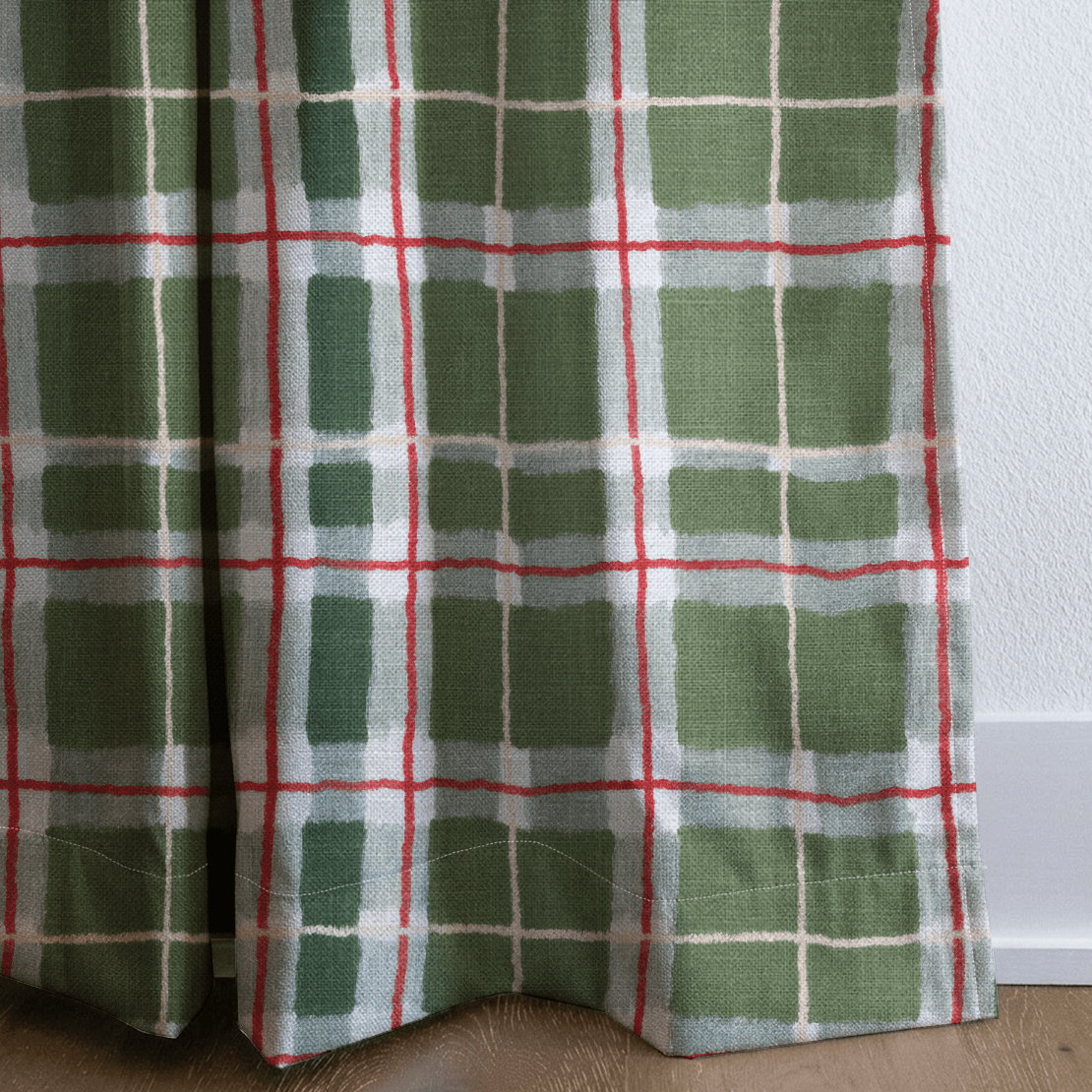 Pinehurst Plaid - Curtain Panel - The Drapery