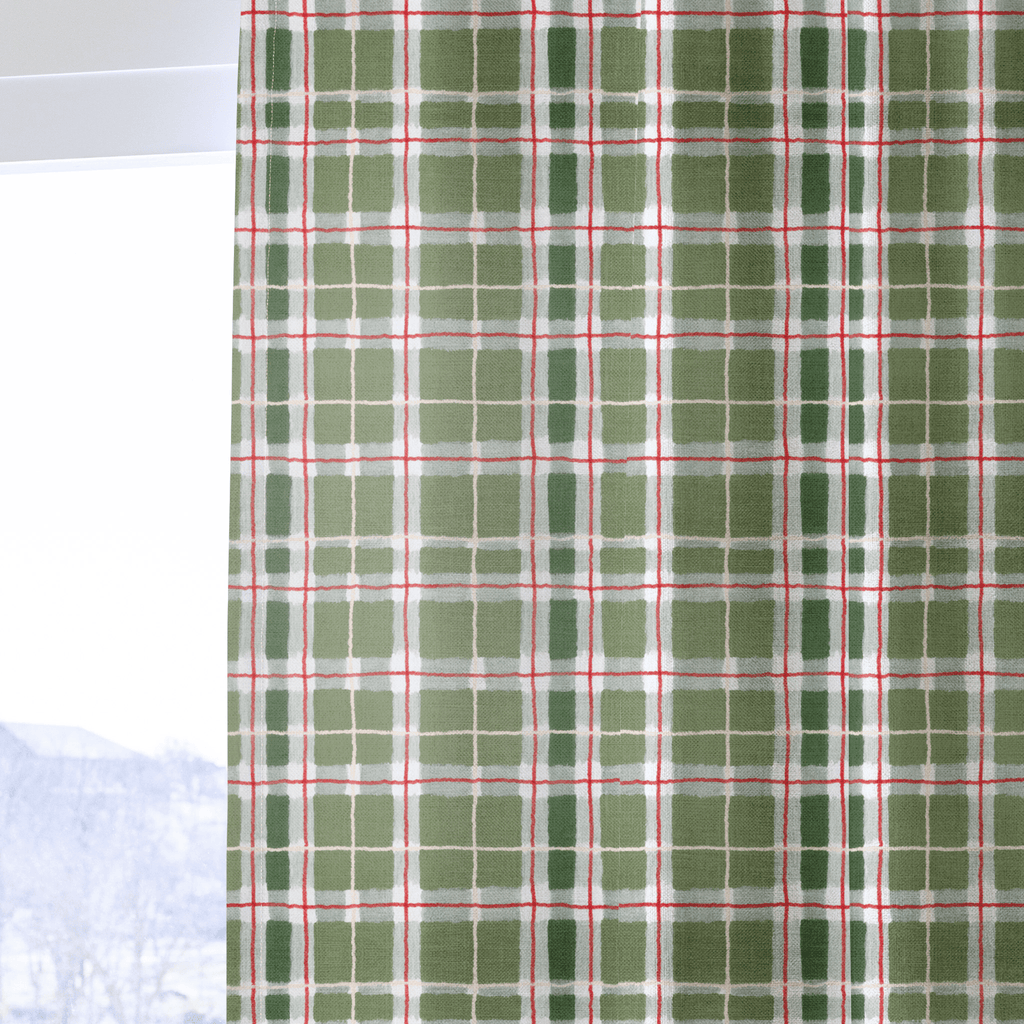 Pinehurst Plaid - Curtain Panel - The Drapery