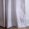 Pink Gingham - Curtain Panel - The Drapery