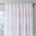 Pink Gingham - Curtain Panel - The Drapery