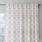 Pink Palms - Curtain Panel - The Drapery