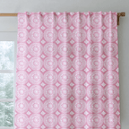 Pink Parasol - Curtain Panel - The Drapery