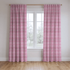 Pink Parasol - Curtain Panel - The Drapery