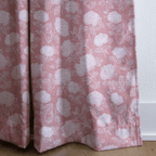 Pink Roses - Curtain Panel - The Drapery