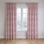 Pink Roses - Curtain Panel - The Drapery