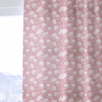 Pink Roses - Curtain Panel - The Drapery