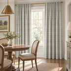 Pistachio Jasmine Sprig - Curtain Panel - The Drapery