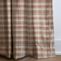 Plaid Autumn Season - Curtain Panel - The Drapery