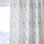 Planets Circling - Curtain Panel - The Drapery