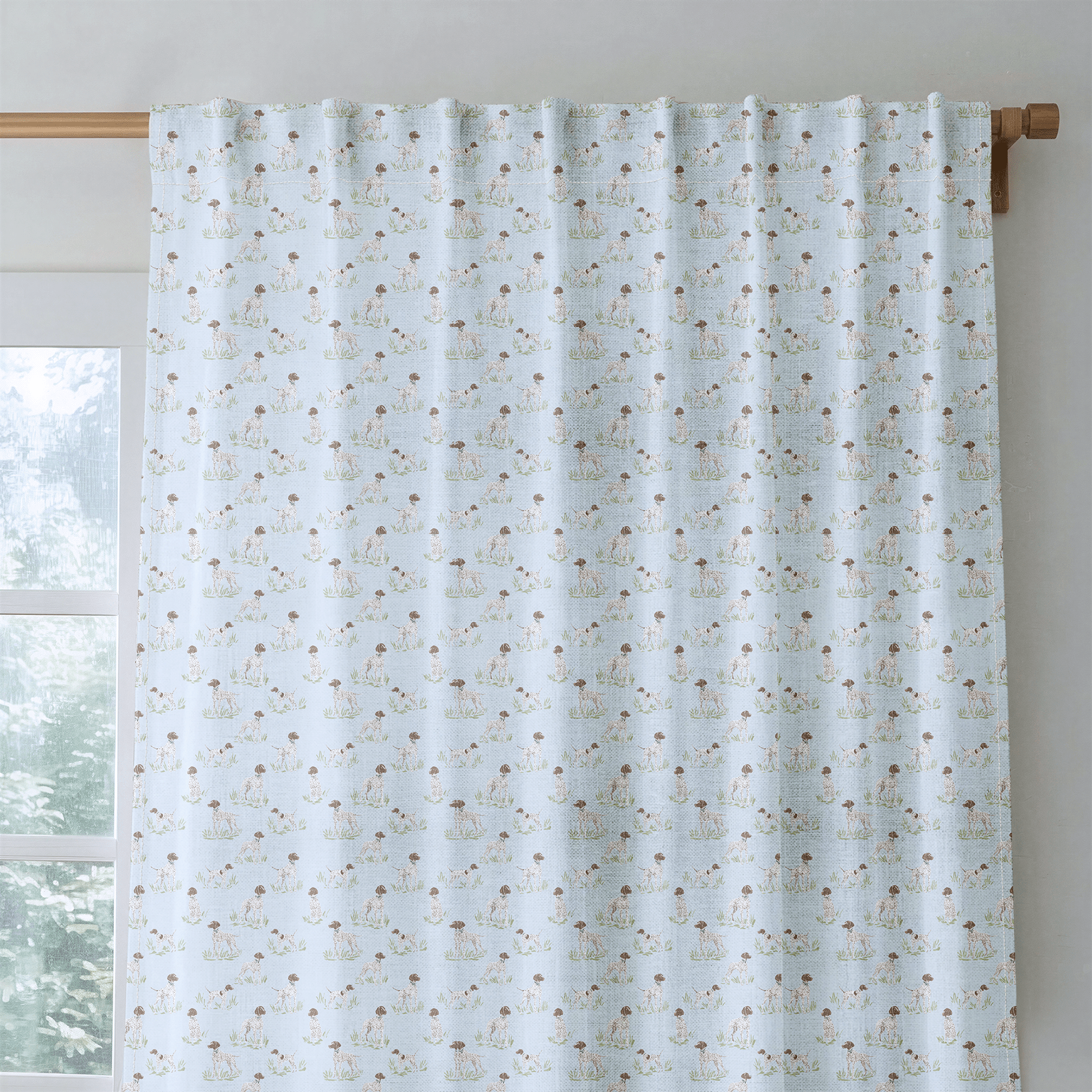 Pointer Sky - Curtain Panel - The Drapery