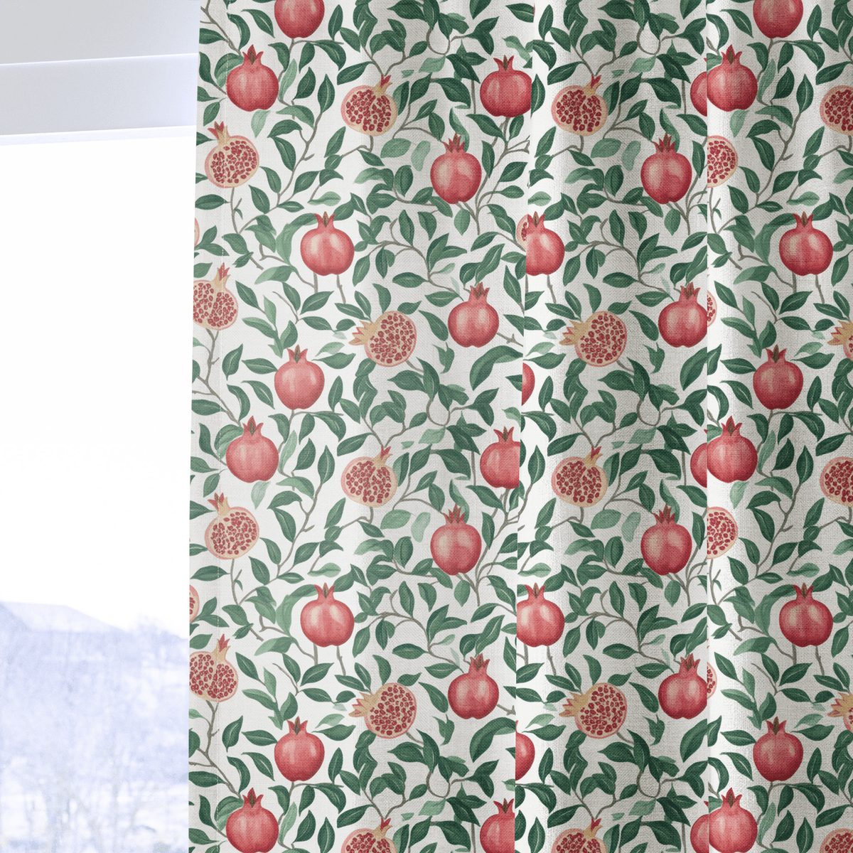 Pom & Vine - Curtain Panel - The Drapery