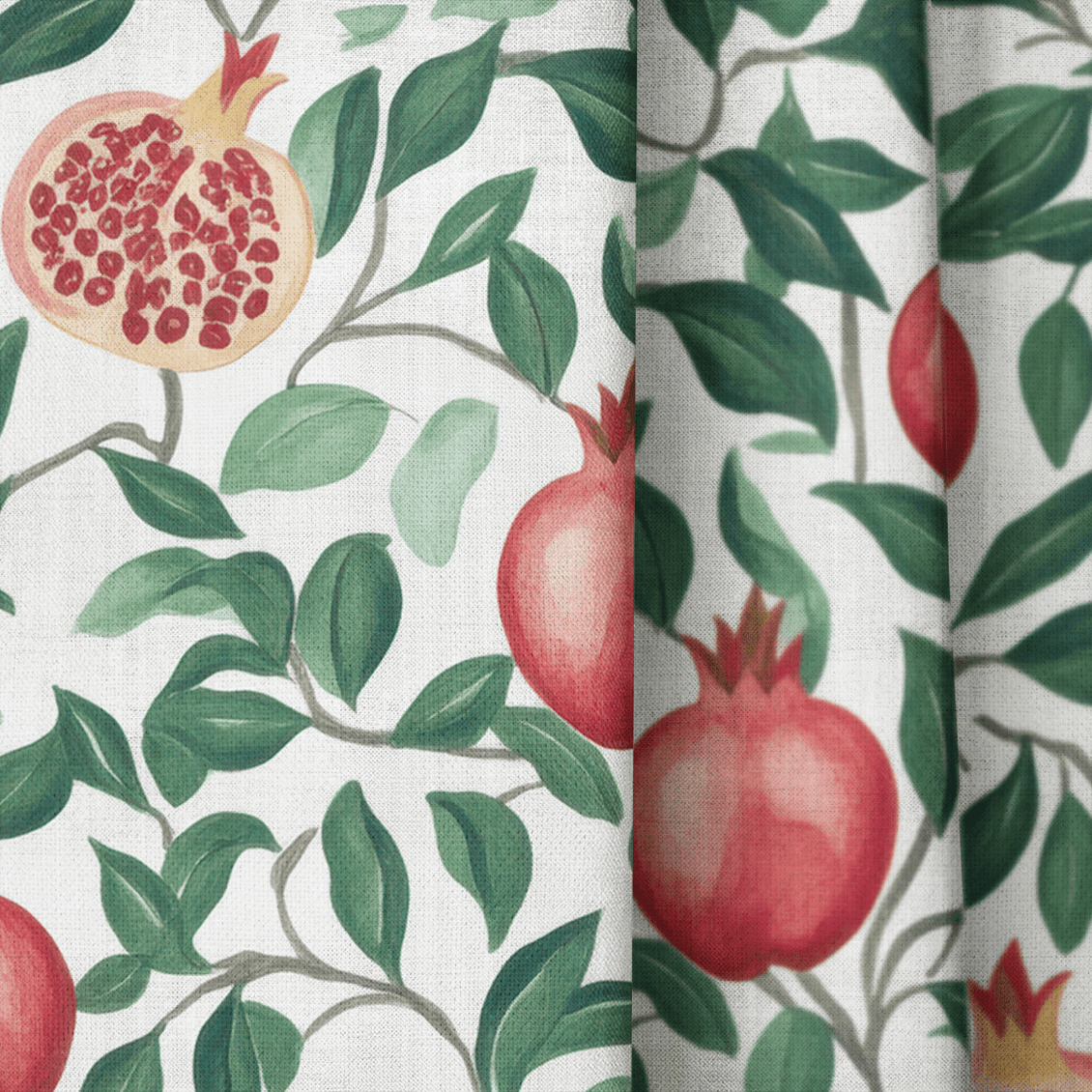 Pom & Vine - Curtain Panel - The Drapery