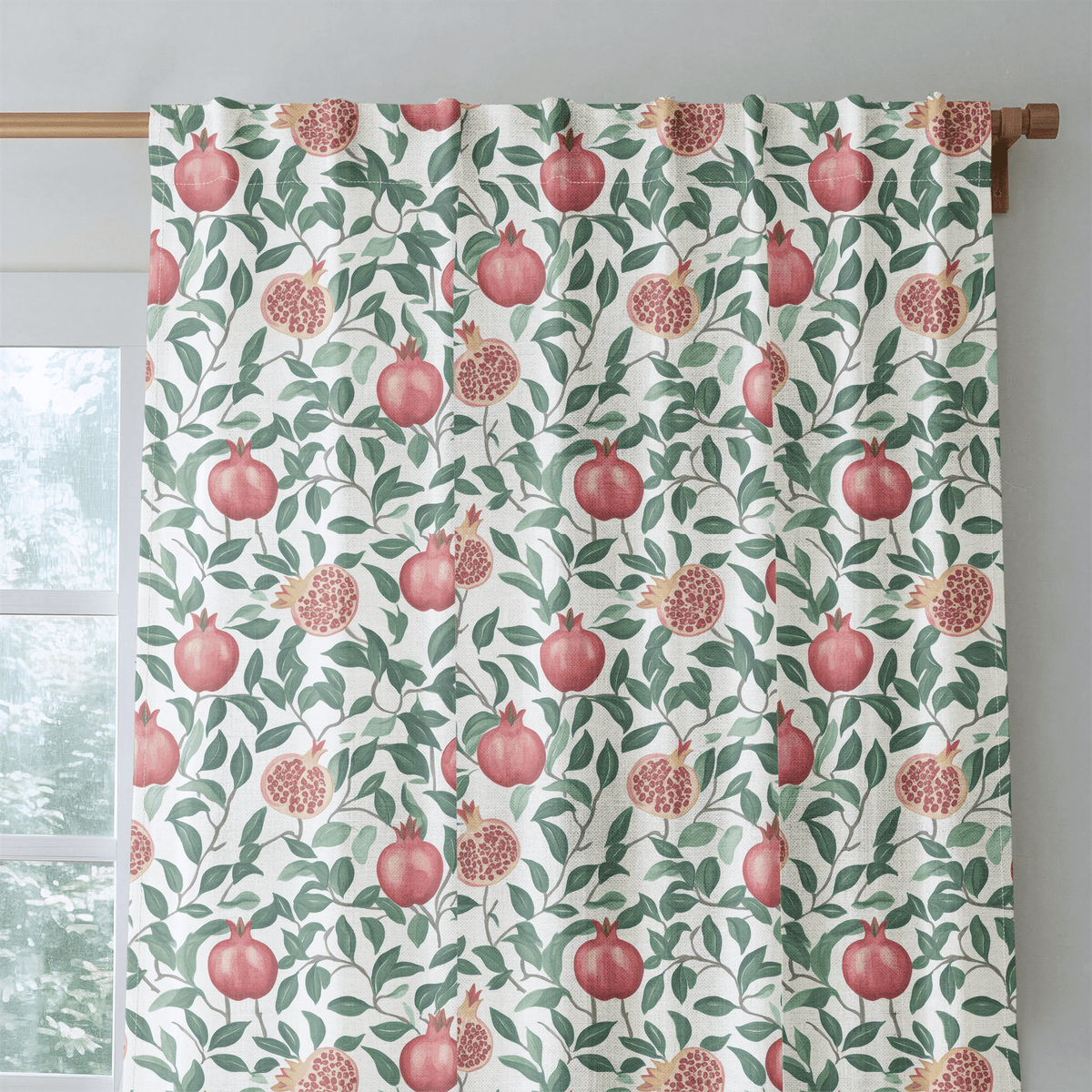 Pom & Vine - Curtain Panel - The Drapery