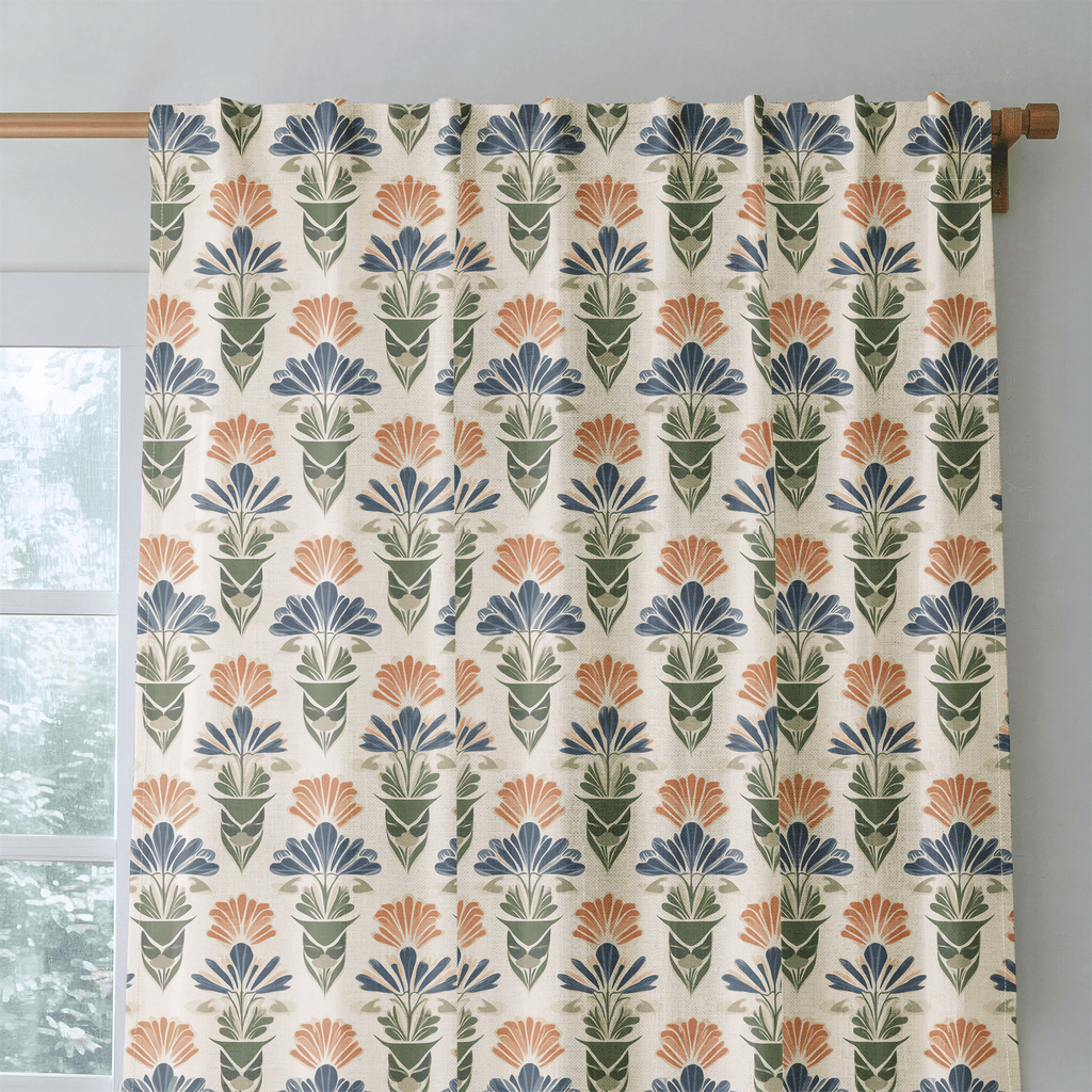 Pomona Bloom - Curtain Panel - The Drapery