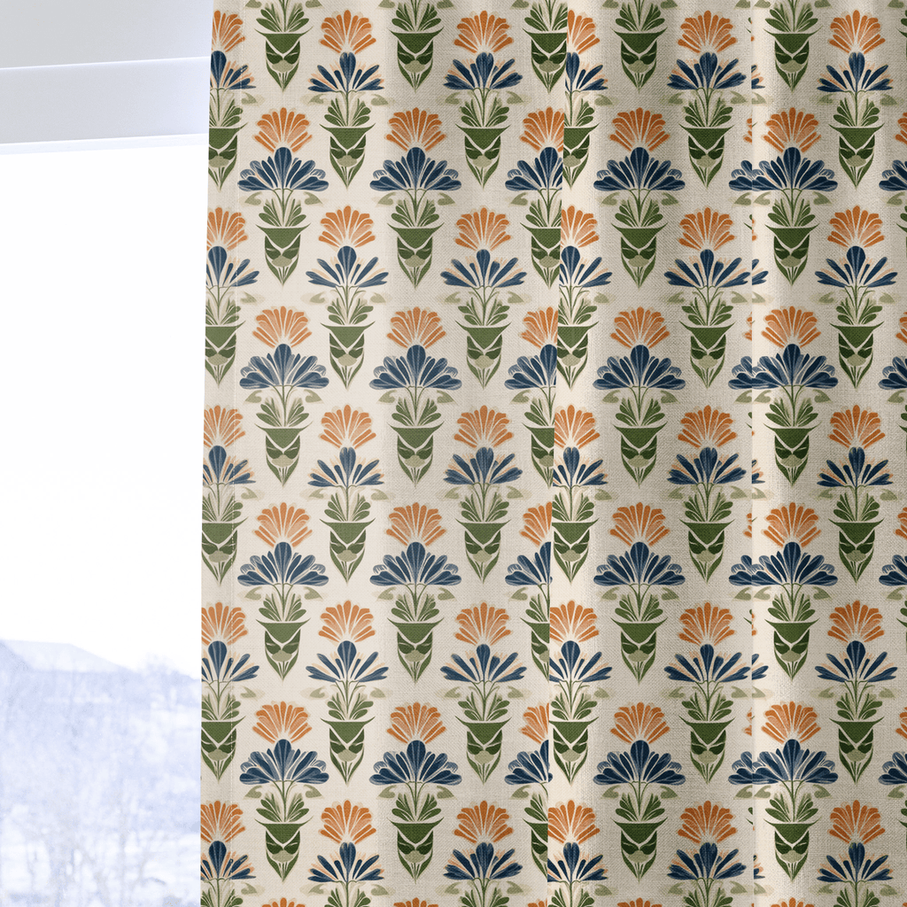 Pomona Bloom - Curtain Panel - The Drapery