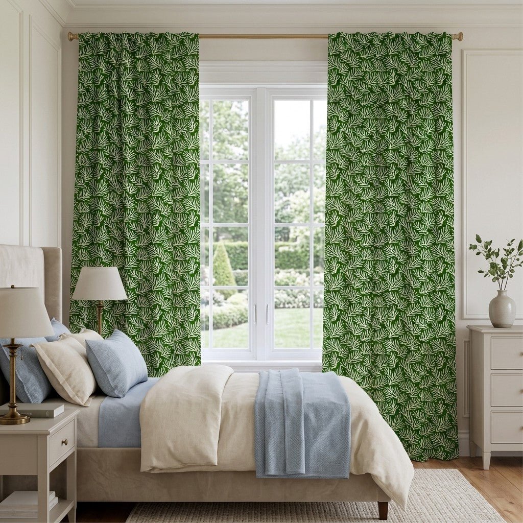 Ponce Coral - Curtain Panel - The Drapery