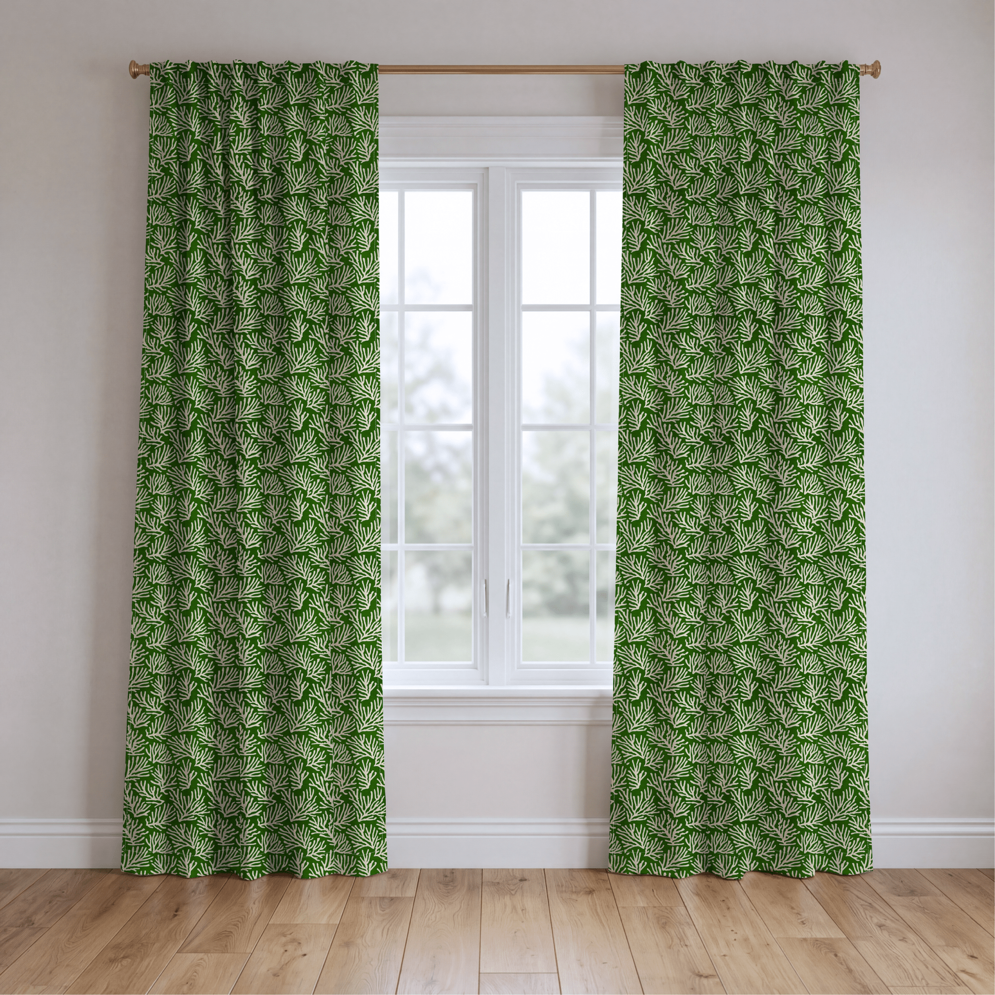 Ponce Coral - Curtain Panel - The Drapery