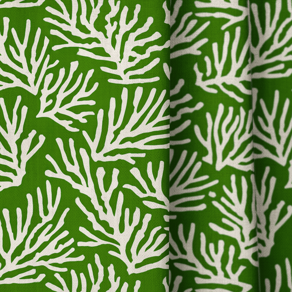 Ponce Coral - Curtain Panel - The Drapery