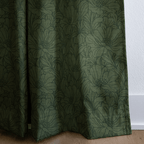 Poppy Evergreen - Curtain Panel - The Drapery