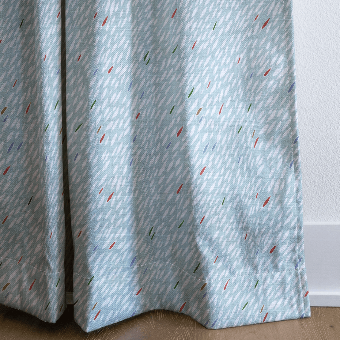 Portia Raindrop - Curtain Panel - The Drapery