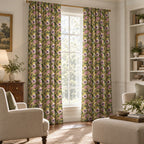 Positano Anemone - Curtain Panel - The Drapery