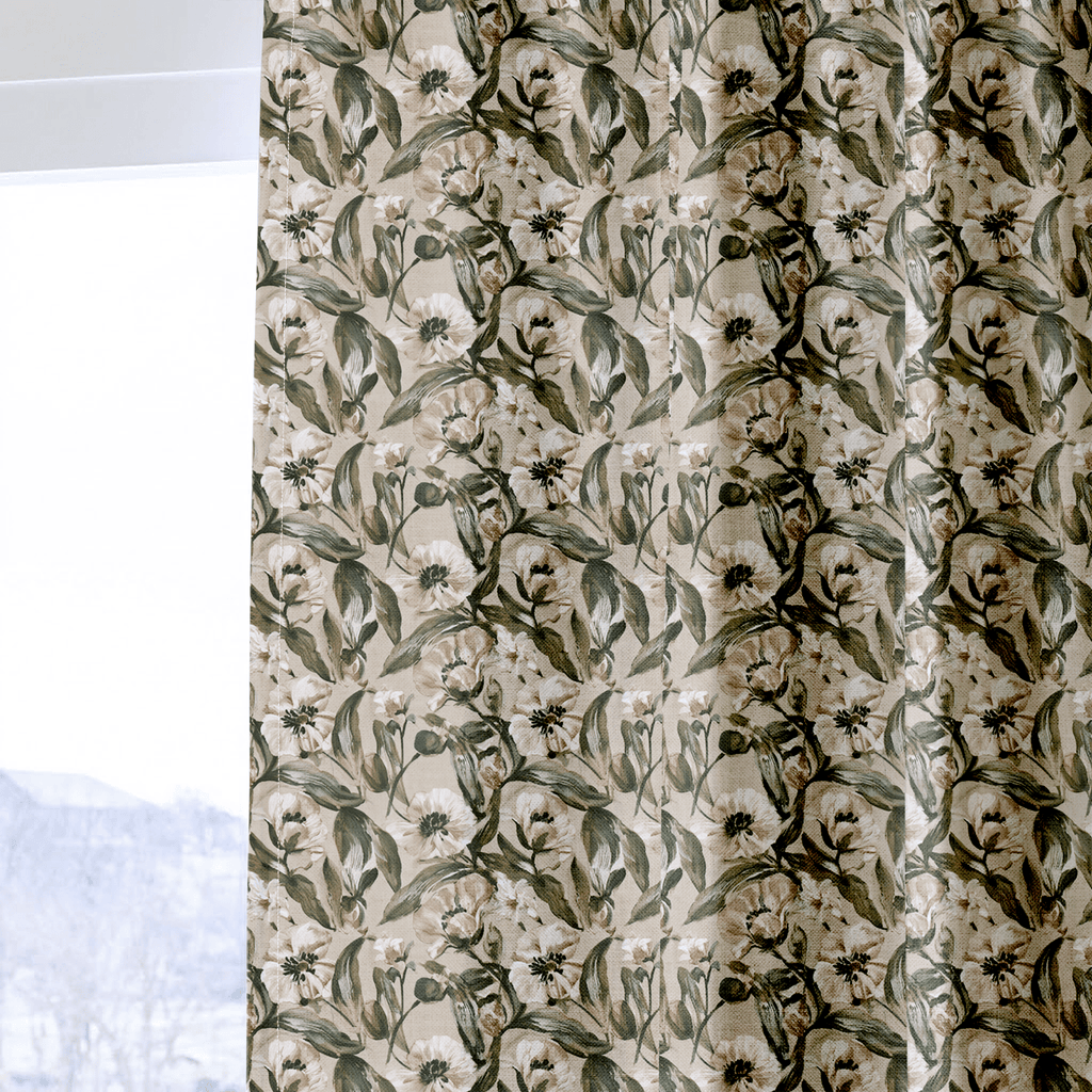 Positano Grounded - Curtain Panel - The Drapery