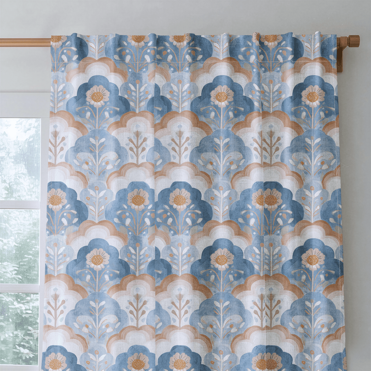 Posy - Curtain Panel - The Drapery