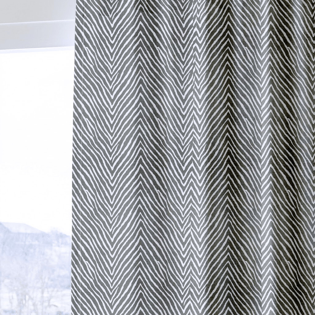 Prescott Zebra - Curtain Panel - The Drapery