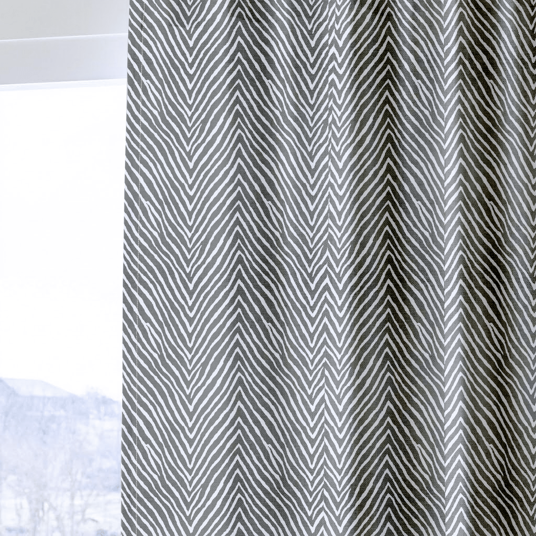 Prescott Zebra - Curtain Panel - The Drapery