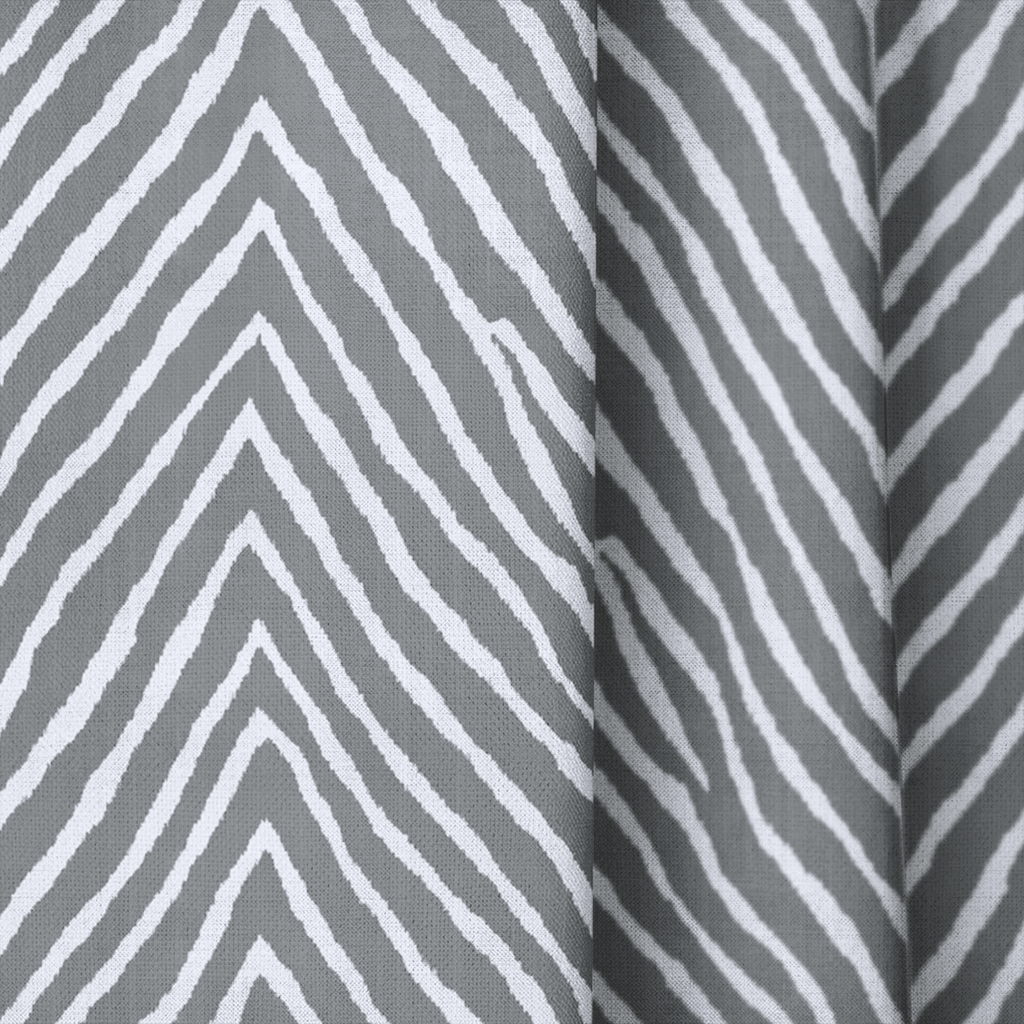 Prescott Zebra - Curtain Panel - The Drapery