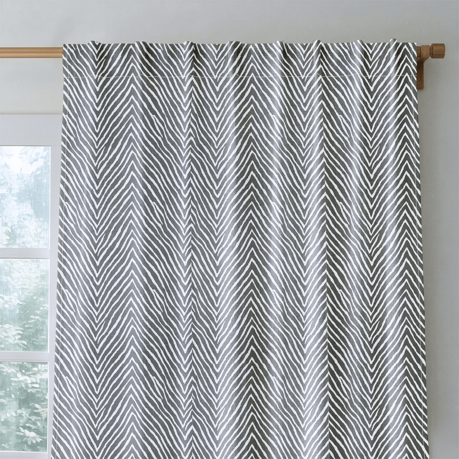 Prescott Zebra - Curtain Panel - The Drapery