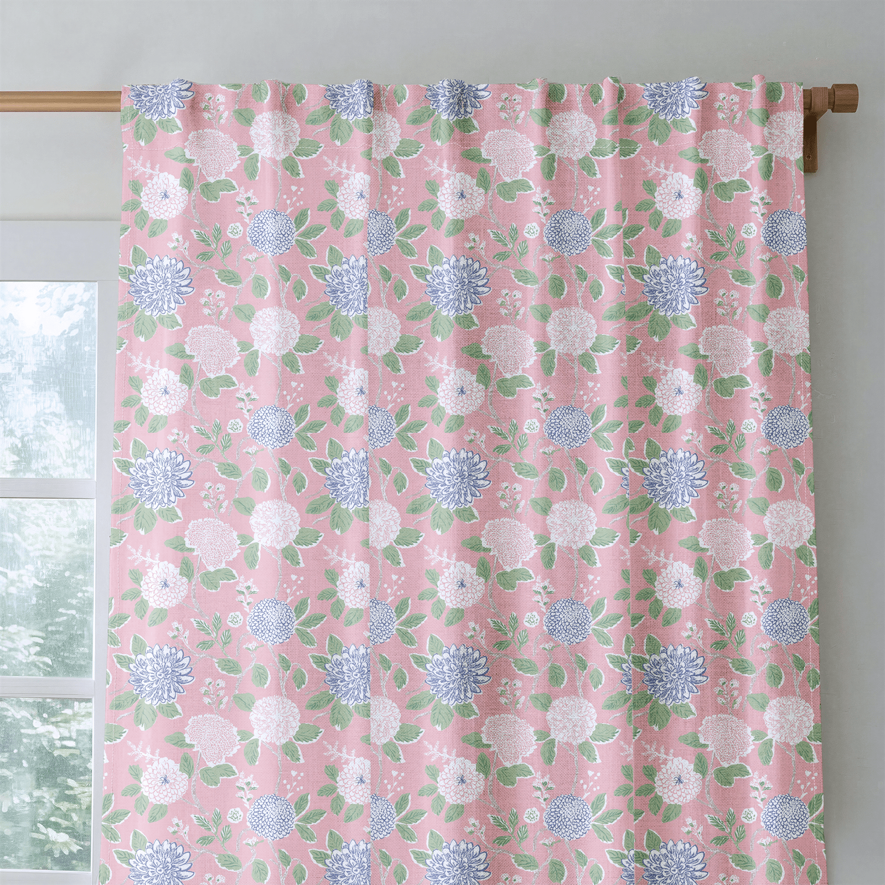Pryce Blossom - Curtain Panel - The Drapery