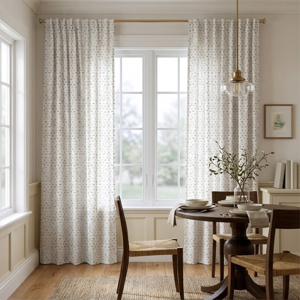 Prynn Floral - Curtain Panel - The Drapery