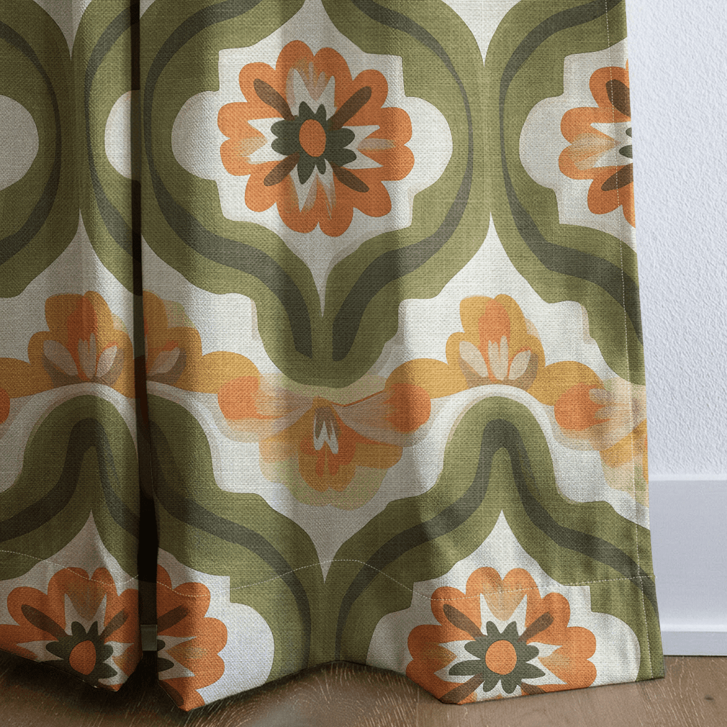 Psychedelia - Curtain Panel - The Drapery