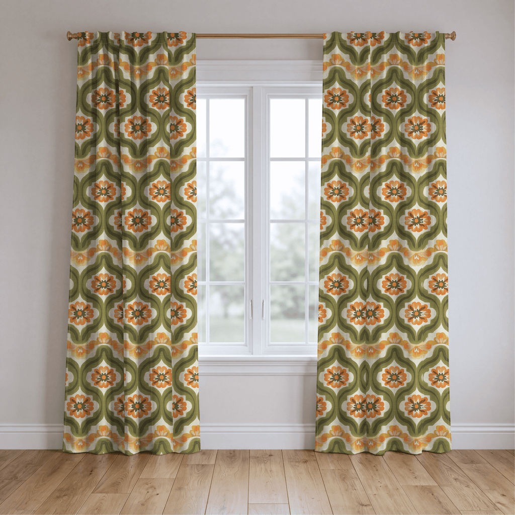 Psychedelia - Curtain Panel - The Drapery