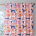 Puppy Parade - Curtain Panel - The Drapery