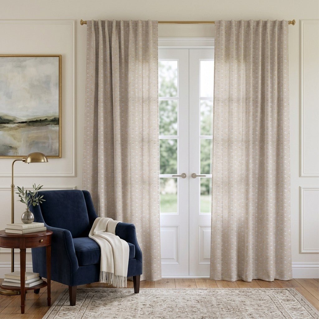 Puppy Paws - Curtain Panel - The Drapery