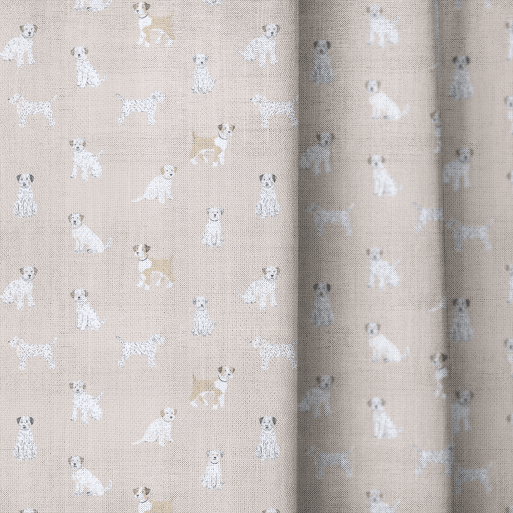 Puppy Paws - Curtain Panel - The Drapery