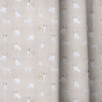 Puppy Paws - Curtain Panel - The Drapery