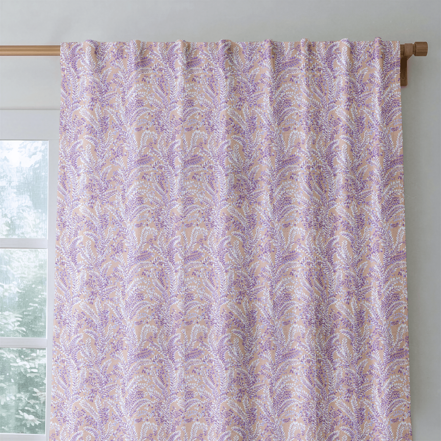 Purple Canopy - Curtain Panel - The Drapery