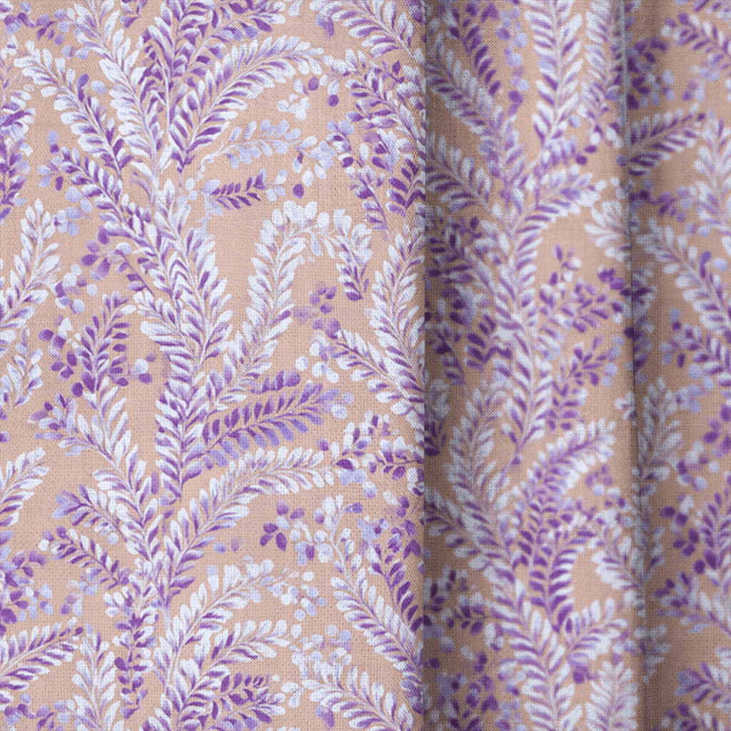 Purple Canopy - Curtain Panel - The Drapery